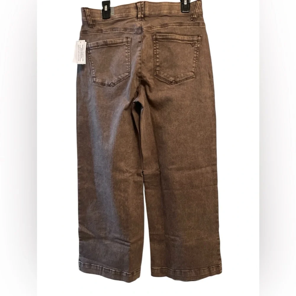 Wit & Wisdom Washed Mocha Wide Jeans - Picture 8 of 12